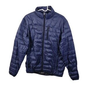 Hawke & Co Men's Dark Blue Size Small Full Zip Puffer Jacket